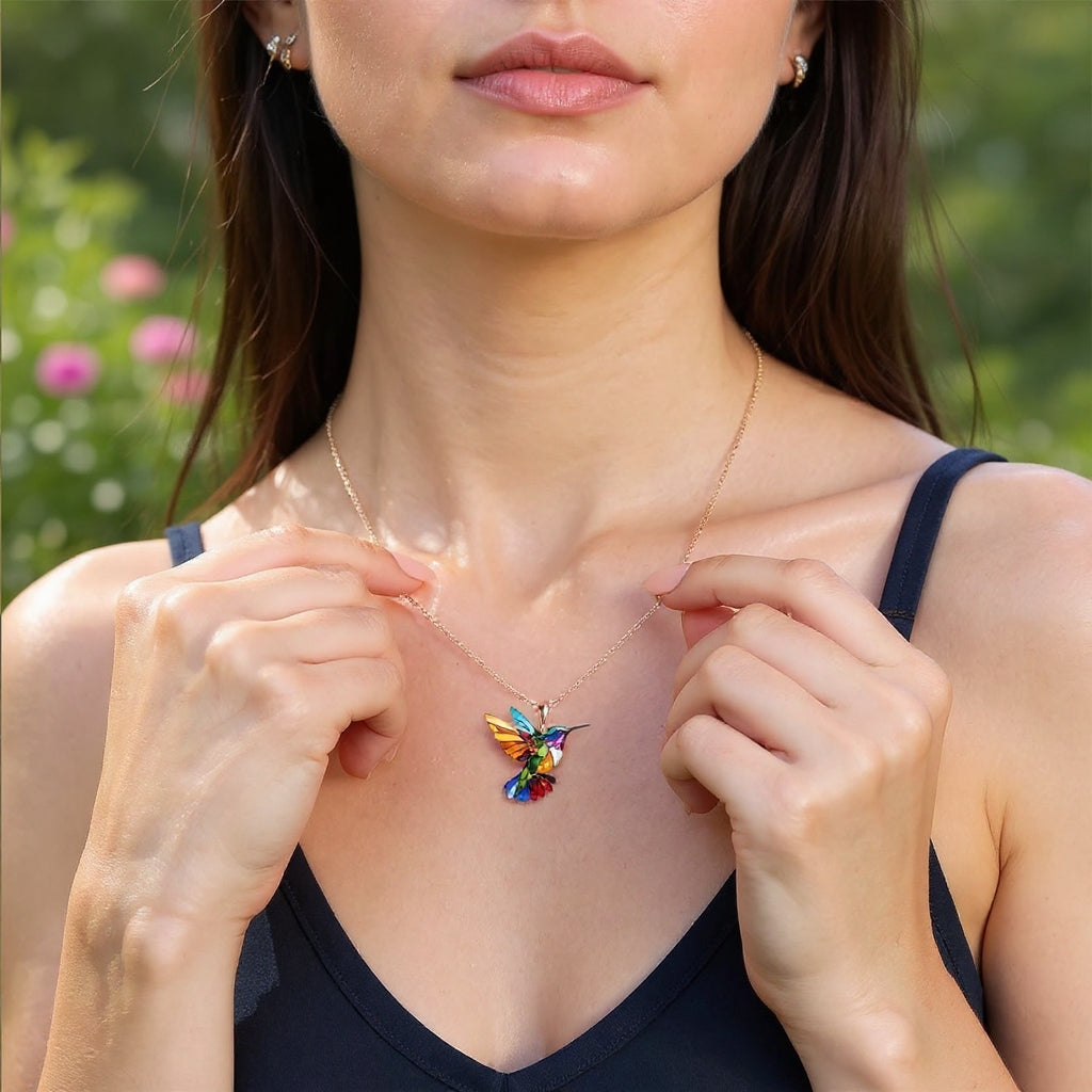 Aurelia | Collar Colibrí Elegante