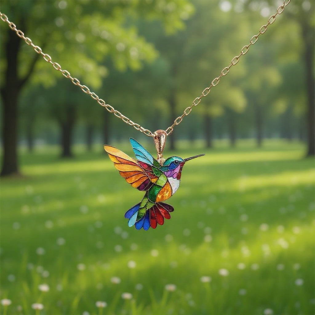 Aurelia | Collar Colibrí Elegante